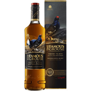 88VIP：格兰莫雷 THE FAMOUS GROUSE 威雀黑雀调配苏格兰威士忌 烟煤泥煤700ml×1瓶