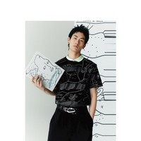 GXG 联名系列SHANTELL MARTIN 夏季宽松休闲短袖T恤