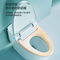 ARROW 箭牌卫浴 箭牌智能马桶小户型家用多功能无水压限制脚感翻盖虹吸式坐便器