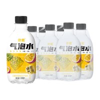 yineng 依能 绵密 百香果凤梨味 苏打气泡水饮料 300ml*6瓶 箱装