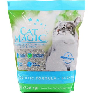 CAT MAGIC 喵洁客 美国喵洁客膨润土除臭结团猫砂无粉尘14磅