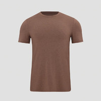 31日20点：lululemon Balancer 男士短袖 T 恤 LM3DN2S 杂色板栗色
