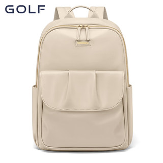 GOLF 高尔夫 双肩包大容量运动旅行防泼水通勤包包 款式9-果仁杏