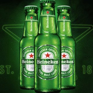 Heineken 喜力 经典啤酒 150ml*6瓶