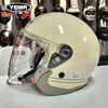 YEMA 野马 3C认证头盔（全盔）33S/米色经典 均码