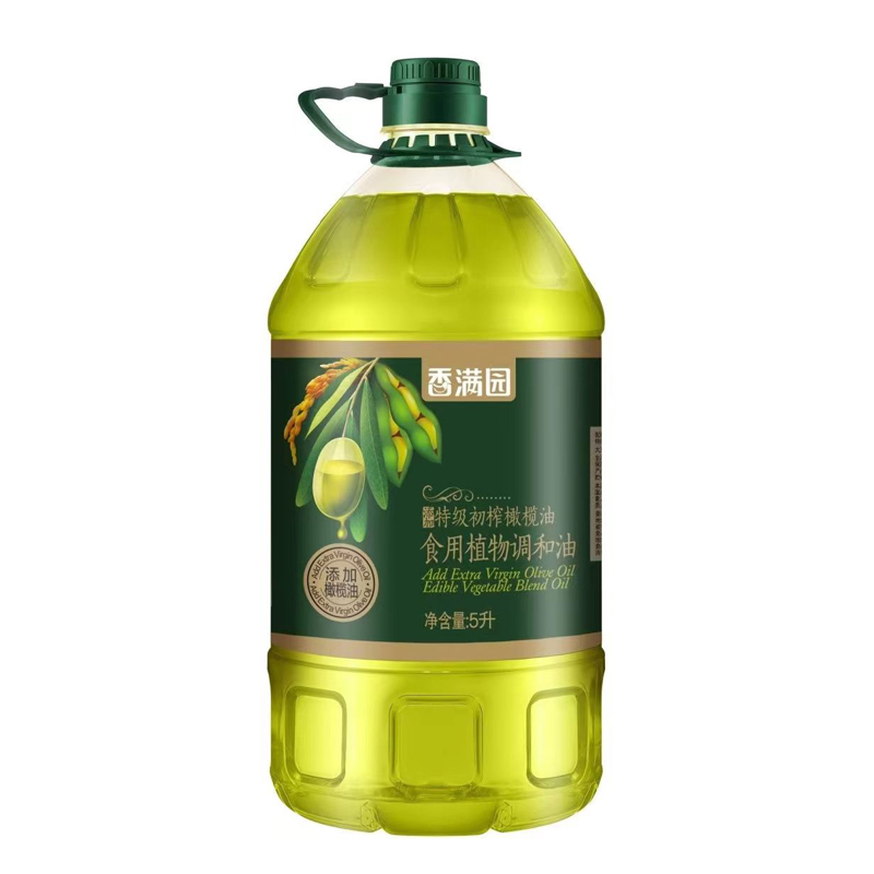 88VIP：香满园 特级初榨橄榄油食用植物调和油5L