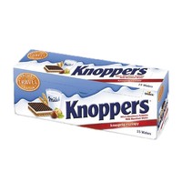 Knoppers 优立享 德国原装进口 Knoppers牛奶榛子巧克力威化饼干375g