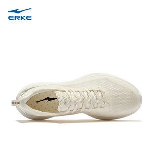 鸿星尔克（ERKE）水上漂5.0跑步鞋男款夏季透气网面跑鞋轻男鞋防滑轻便运动鞋 微晶白 40