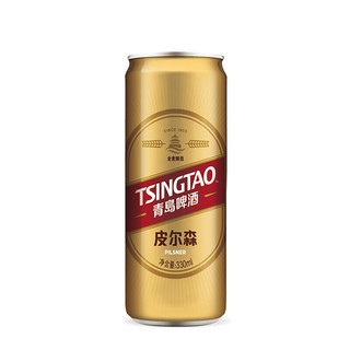 TSINGTAO 青岛啤酒 皮尔森啤酒 330ml*12听