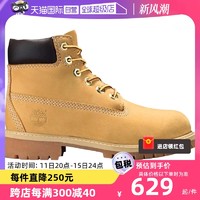 Timberland 青少年黄靴马丁靴高帮户外