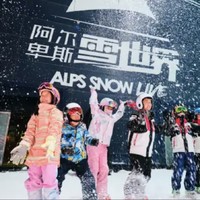 太仓阿尔卑斯雪世界1小时滑雪票(含雪具)  速滑体验票不限人群