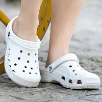 crocs 卡骆驰 洞洞鞋男鞋女鞋 新款卡骆班运动鞋休闲软底防滑