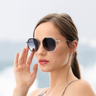 HUGO BOSS 新春礼物 时尚墨镜女太阳镜防紫外线高级感全框眼镜