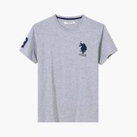 U.S. POLO ASSN. 春夏男士舒适亲肤百搭时尚短袖上衣大众休闲透气柔软薄款男式T恤