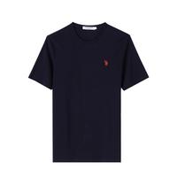 U.S. POLO ASSN. 春夏男士纯棉舒适圆领印花亲肤短袖上衣大众休闲透气百搭男式T恤