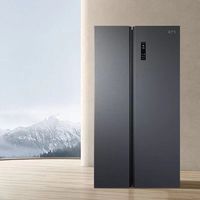 百亿补贴：Homa 奥马 601PRO超大容量一级节能无霜对开门双门冰箱杀菌家用电冰箱