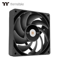 Thermaltake 曜越 Tt（Thermaltake）钢影TOUGHFAN 12 Pro 黑色 机箱风扇 单颗装（黑框黑叶/高风压/二代液压轴承/减震设计）