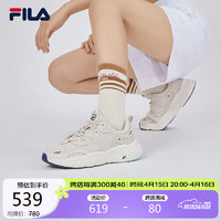 FILA 斐乐 官方女鞋MARS火星鞋2024春季老爹鞋复古跑步鞋休闲运动鞋