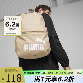 PUMA 彪马 新款运动包休闲户外双肩包大容量学生书包电脑包 079943-16 OSFA