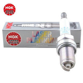 NGK 双铂金火花塞 PFR7S8EG 1675 单支装适用于奥迪A3A4LA5Q3Q5A6L大众迈腾速腾CC途观尚酷明锐昊锐野帝速派