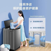 Midea 美的 全自动洗衣机 家用大容量波轮洗衣机宿舍公寓优选免清洗