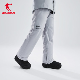 QIAODAN 乔丹 中国乔丹滑雪服男春季新款男士防风保暖户外徒步滑雪梭织长裤裤子