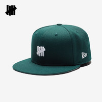 UNDEFEATED五条杠冬季时尚潮流美式运动经典logo款平沿帽 绿色 056
