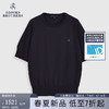 布克兄弟（BrooksBrothers）女士24春夏简约LOGO款针织套头衫 0007-灰色 L