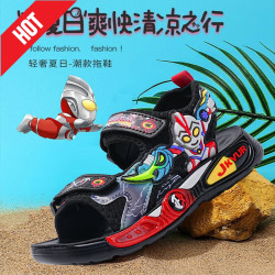 【省50元】安踏童鞋_anta 安踏 小麒麟春夏新款男童卡通动漫沙滩鞋