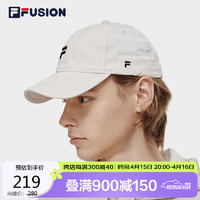 FILA 斐乐 FUSION 斐乐潮牌棒球帽情侣款2023时尚休闲遮阳帽鸭舌帽