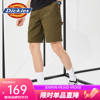 dickies 经典874休闲裤改款 休闲百搭短裤 DK010119 军绿色 28