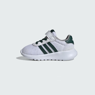 阿迪达斯（adidas）童鞋24春夏男女大小童魔术贴运动鞋 ID8488白 6-K/23.5码/135mm