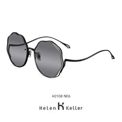 Helen Keller 海伦凯勒 墨镜女2021年新款花瓣极光眼镜H2108