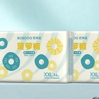 88VIP：BoBDoG 巴布豆 新菠萝 拉拉裤 XXL68片