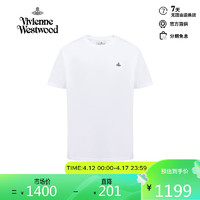 薇薇安·威斯特伍德（Vivienne Westwood）经典款 星球T恤 白色 西太后