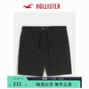 HOLLISTER 24春夏美式风宽松休闲抽绳毛圈布短裤男 KI328-4077 黑色 XL (180/98A)