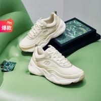 SKECHERS 斯凯奇 秋冬季女鞋时尚老爹鞋熊猫鞋运动休闲鞋小白鞋尺码偏大