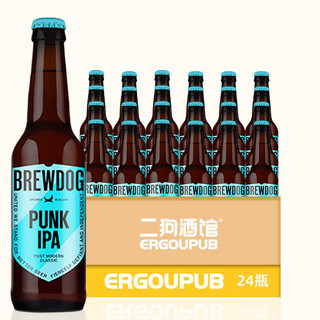 BREWDOG 酿酒狗 朋克 英式印度淡啤酒 330ml*24瓶