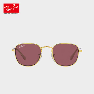 Ray-Ban 雷朋 RayBan）眼镜 太阳镜墨镜方形金属全框活力四射儿童眼镜 0RJ9557S286/5Q46