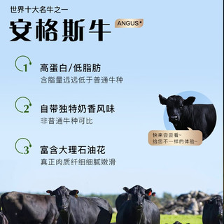 烧烤安格斯有机鲜牛排原切 儿童牛肉生鲜牛扒新鲜牛里脊烤串食材 安格斯菲力牛排150g*3盒