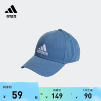 adidas 阿迪达斯 经典舒适运动遮阳棒球帽子男女adidas阿迪达斯官方outlets FK0891