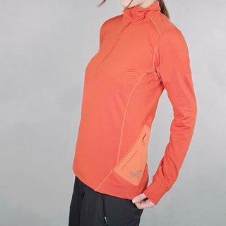 ARC'TERYX 始祖鸟 Arcteryx始祖鸟Rho LT Zip 户外速干保暖内衣女半拉链抓绒衣27591