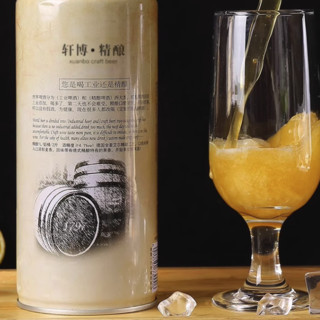 轩博 1797精酿啤酒 880ml*4桶