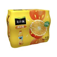 可口可乐 美汁源果粒橙450ml*12瓶橙汁果味饮品果汁饮料加量不加价