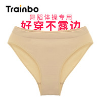 Trainbo 舞蹈内裤专用芭蕾舞形体服练功服儿童艺考体操服高胯内