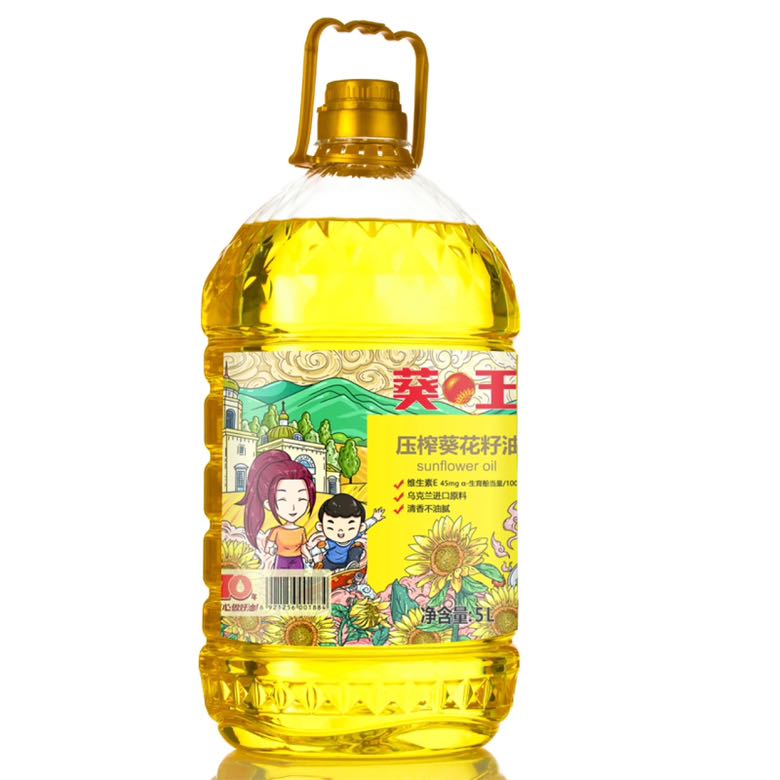 葵王 压榨葵花籽油 5L