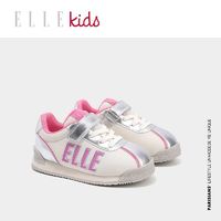 百亿补贴：Ellekids 童鞋防滑运动鞋2024春季跑步鞋小女孩舒适时尚软底休闲鞋