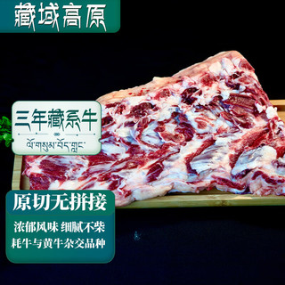 卡拉达 藏牛带肉牛脊骨500g*3 牛汤骨煲汤食材生鲜 源头直发