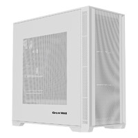Great Wall 长城 冰霜X3BW白色商务机箱（MATX主板/细钢网面板/顶部360水冷位/9风扇位/USB3.0）