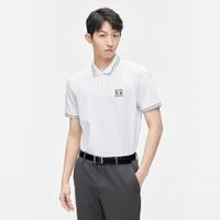 GXG 2024新品夏季GXG简约刺绣商务休闲翻领Polo衫男短袖